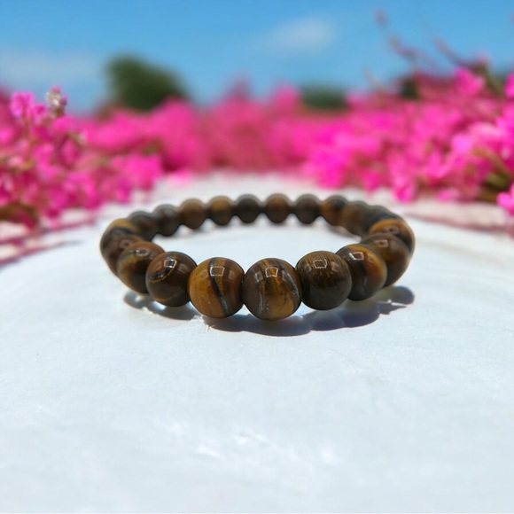 Natural Tiger Eye Bracelet - Picture 4 of 11